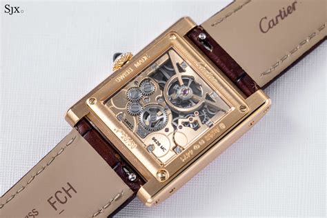 cartier watch limited edition|cartier tank normale skeleton.